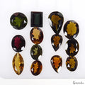 Tourmaline Lot, Loose Gemstone, Multi Color — 13 Pieces, 7mm, 21.50 Ct
