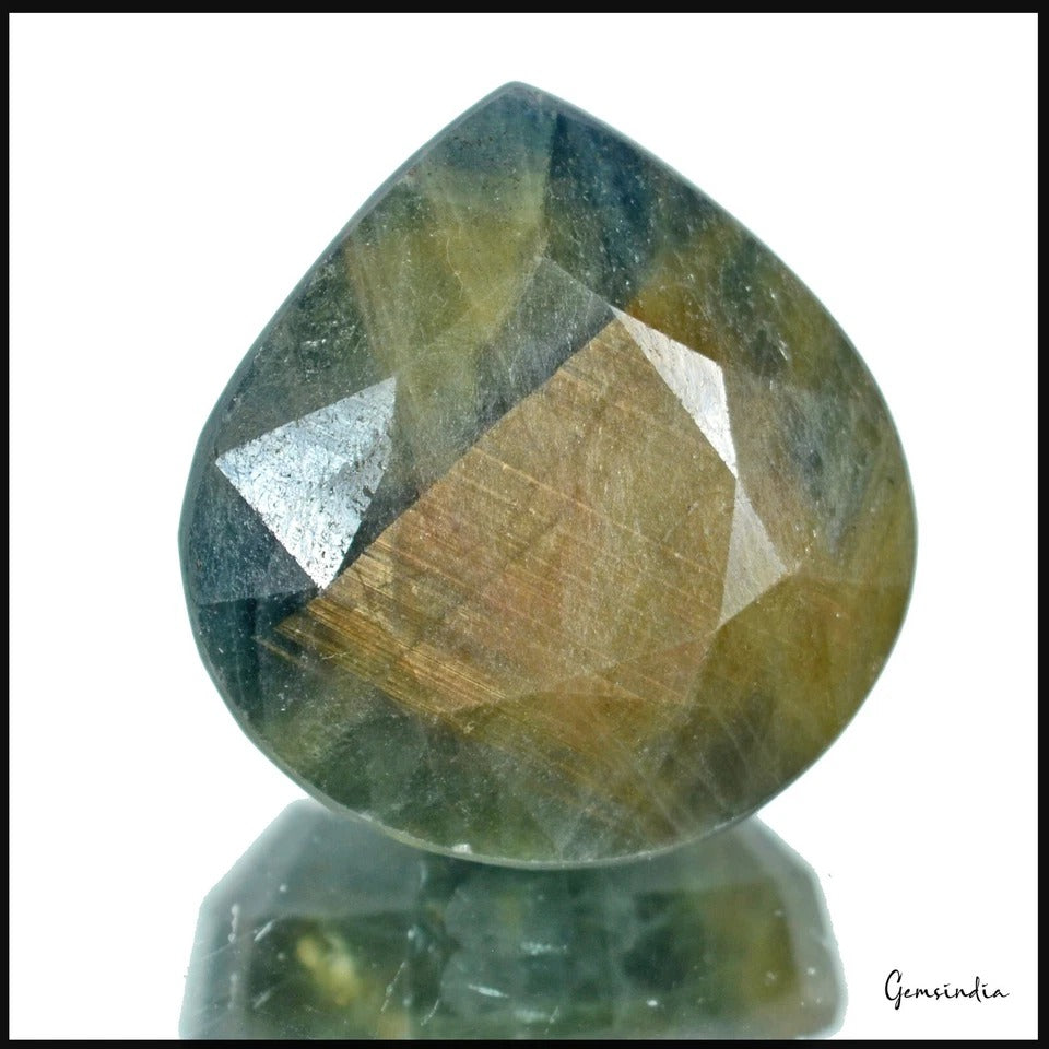 Certified 285.20 Ct Natural Untreated Blue Sapphire Pear Cut Huge Loose Rare Gem