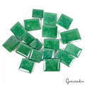 880 Ct/18 Pcs Natural Brazilian Green Emerald Earth Mined Loose Gems For Jewelry