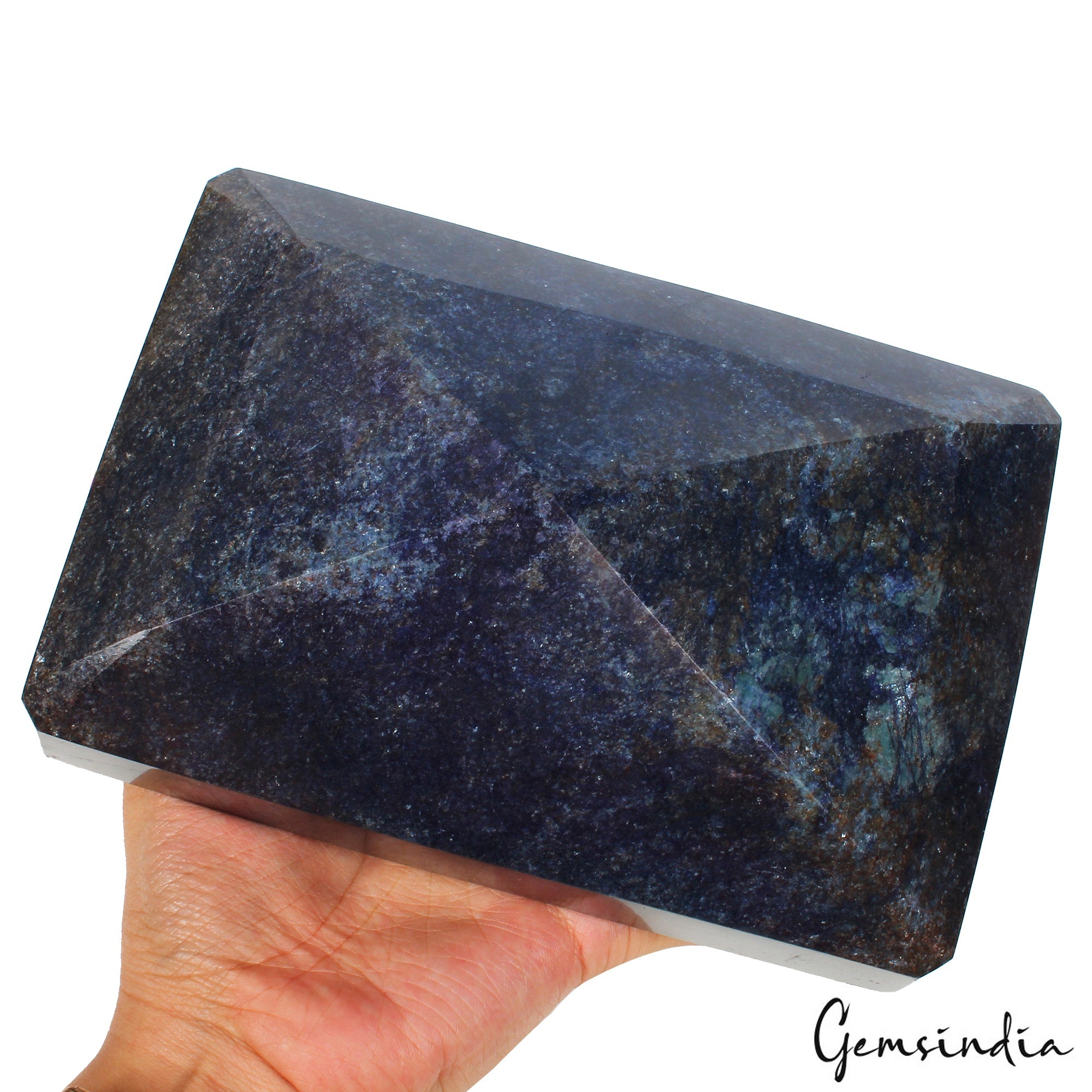 3.8 Kilo Natural Blue Sapphire Octagon Cut Earth mined Huge Museum Size Gemstone