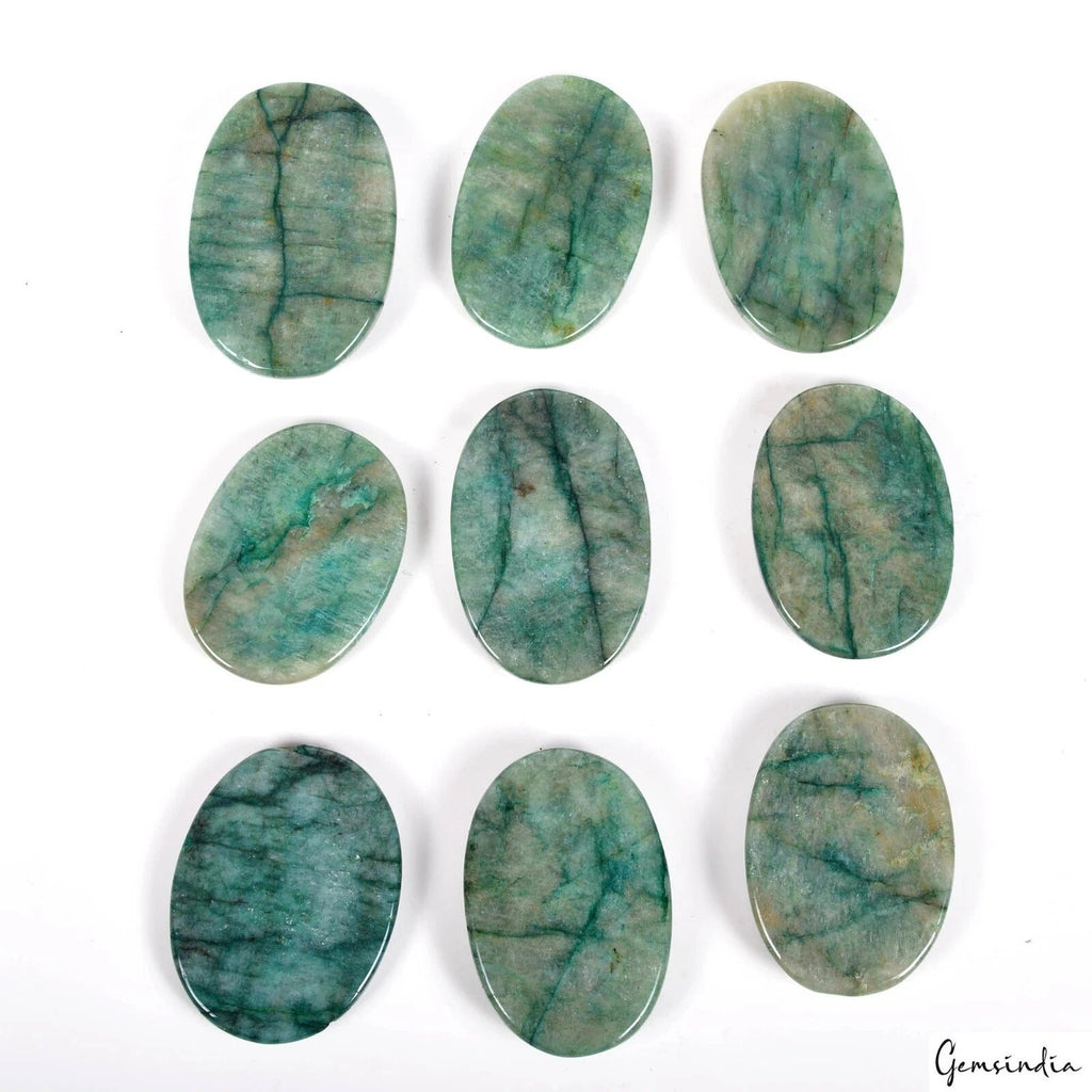 645 Cts Natural Untreated Emerald 36-40mm Green Pendant Size Loose Gemstones Lot