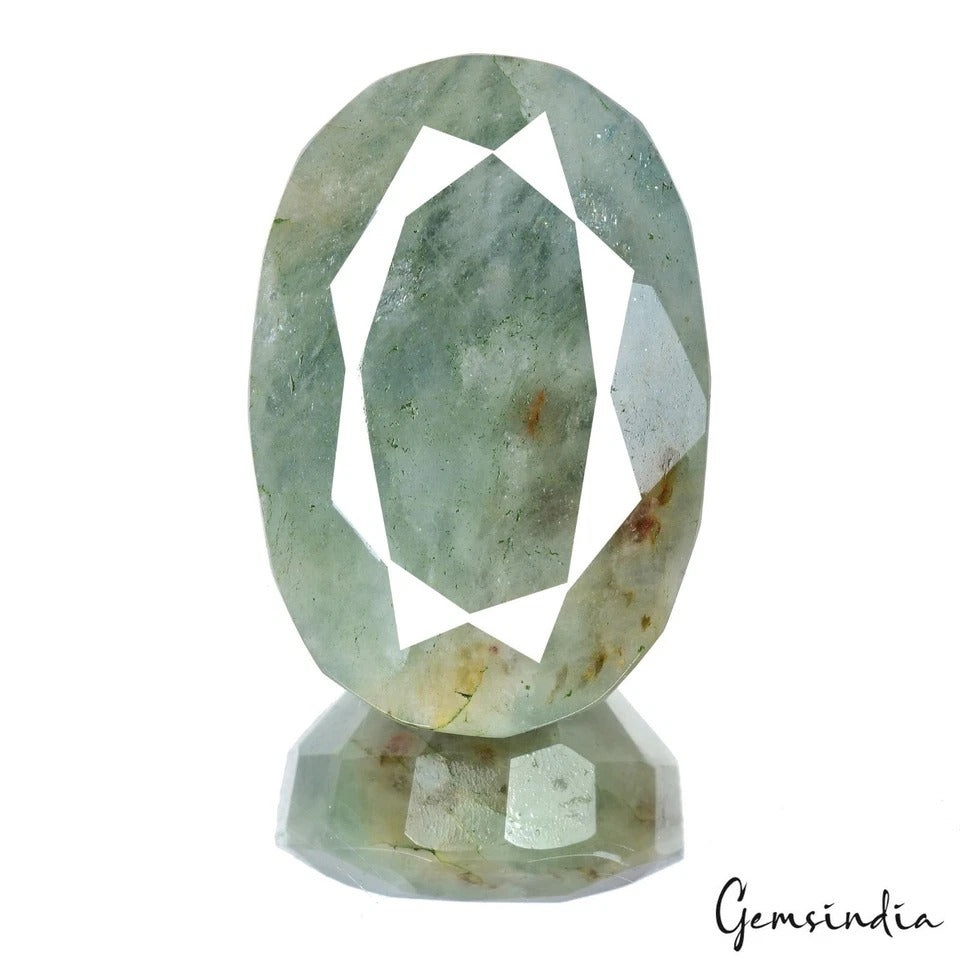 Beryl Loose Gemstone, Untreated — 50x37x22 mm, 360 Ct, Brazil