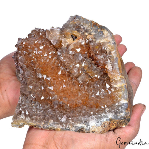 Amethyst Crystal Cluster, Untreated — 7x5x3 Inches, 1.43 Kg (7150 Ct)