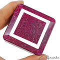 Certified 2200 Cts Natural Dark Red Ruby Octagon Cut Huge Loose Museum Sizum Siz