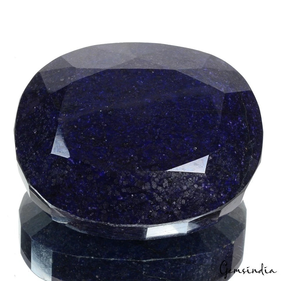 2600Ct Certified Natural Blue Sapphire Oval Cut Earth Mined Huge Museum Size Gem