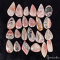 600 Cts/24 Pcs Natural Untreated Designer Pink Rhodochrosite Argentina Gemstones