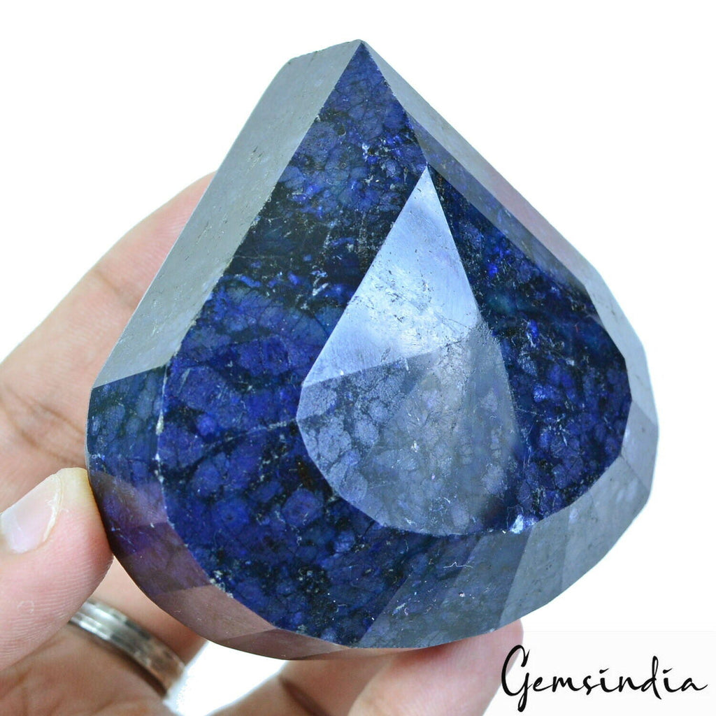 1940 Cts Natural Huge Sapphire Pear Faceted Museum Grade Madagascar Gemstone