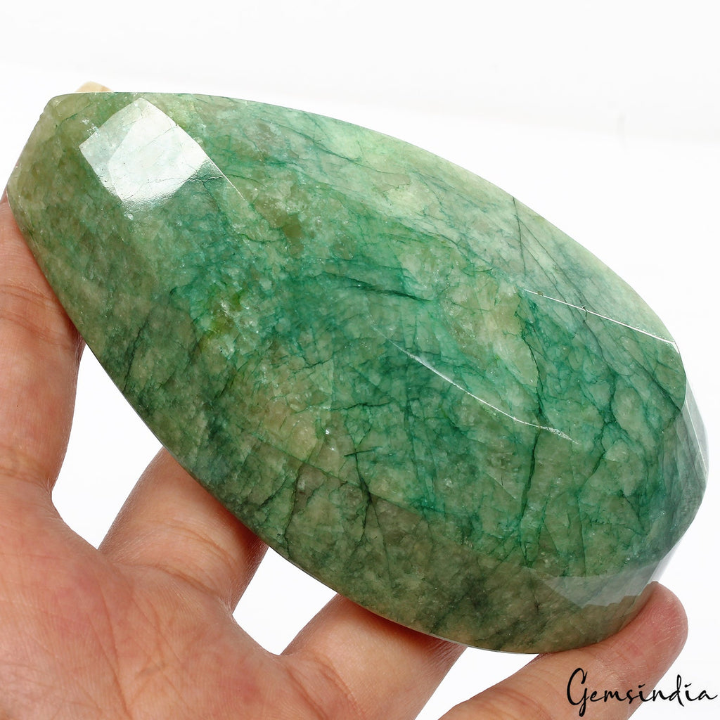 Certified 1450 Cts Natural Brazilian Bottle Green Emerald Pear Huge Loose Gem