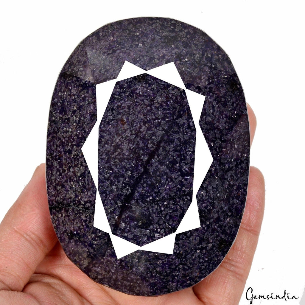 MUSEUM SIZE 3450 Ct Natural Blue Sapphire Oval Cut Loose Earth Mined Gemstone
