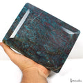 4.5 kilo Natural Untreated Ruby Kyanite Octagon Cut Huge Earth mined Gemstone