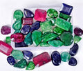 2 Kg Natural Emerald Ruby Sapphire Mix Cut Earth Mined Gemstones~ Wholesale Deal