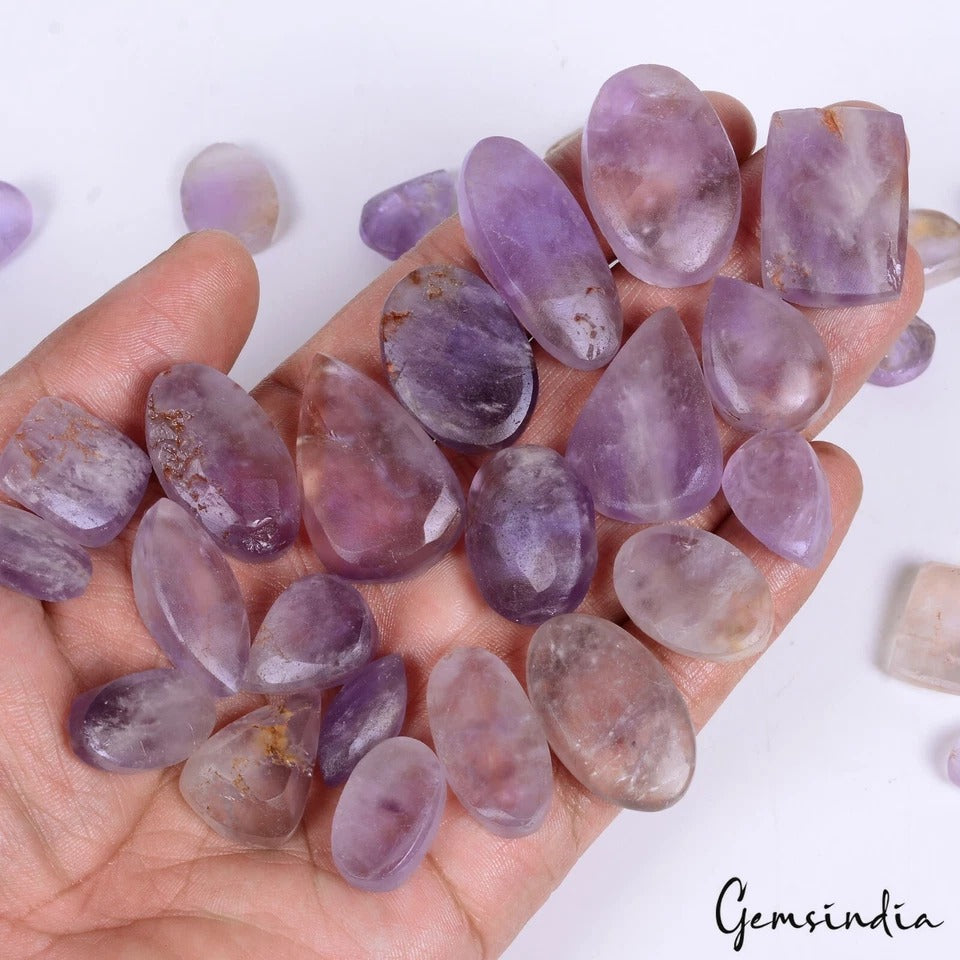840 Ct Natural Untreated Amethyst Druzy Mix Cut Loose Gemstone Lot For Jewelry