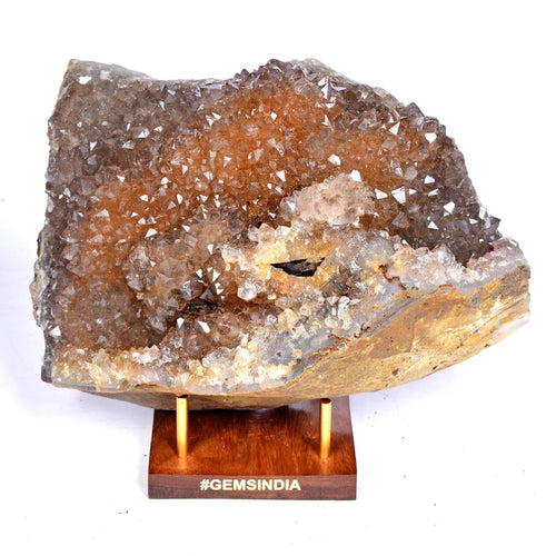 Amethyst Crystal Cluster, Untreated — 7x5x3 Inches, 1.43 Kg (7150 Ct)
