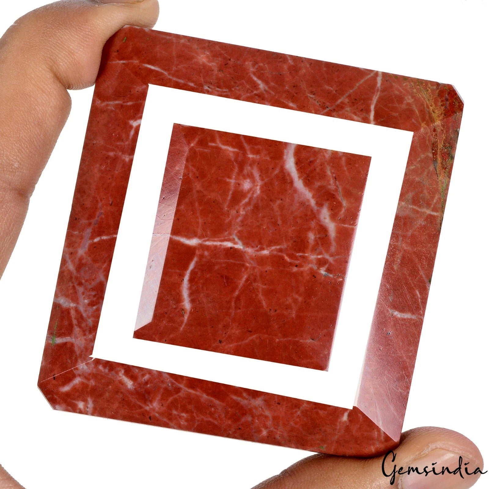 1500 Cts Natural Untreated Red Jasper Octagon Cut Huge Size Loose Earthmined Gem