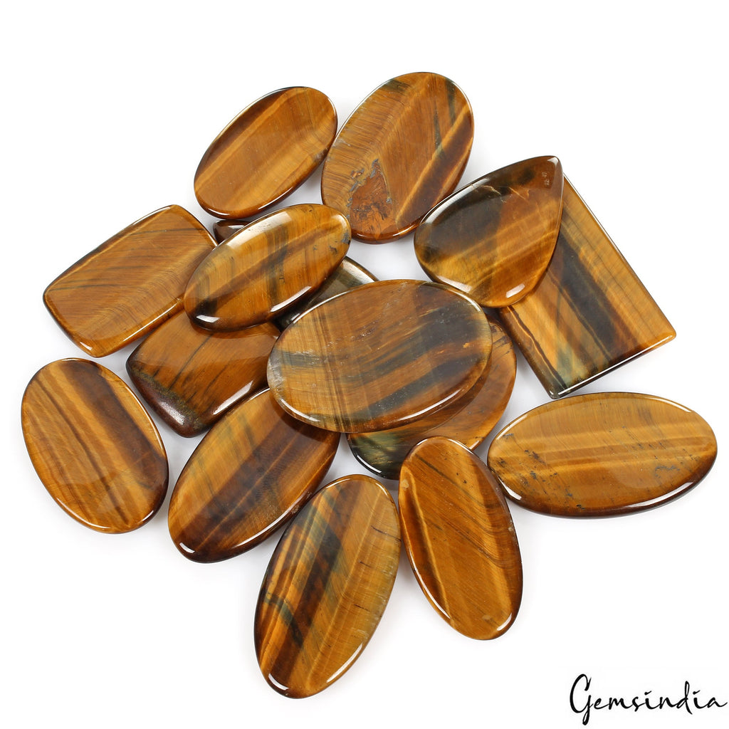 700 Ct/15Pcs Natural Untreated Pietersite Tiger eye Mix Cab Loose Wholesale Gems