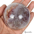 Amethyst Sphere, Untreated, Purple — 78 x 37mm, 0.316 Kg (1580 Ct), Brazil