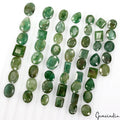 247.30 Ct/53 Pcs Natural Green Emerald Loose Mix Cut Loose 9-17mm Gemstones Lot