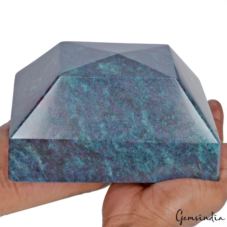 4.8 Kilo Natural Ruby Kyanite Untreated Octagon Cut Earth Mined Huge Gemstone