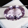 VVS 37.90Ct Natural Amethyst Certified Huge Pendant Size Oval Untreated Gemstone