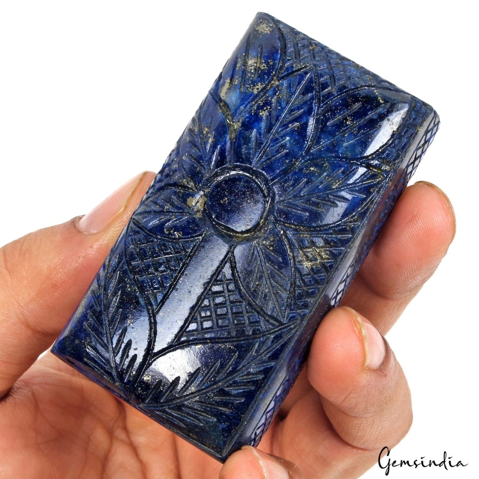 Certified 950 Ct Natural Blue Lapis Lazuli Hand Carved Earth Mined Loose Gems