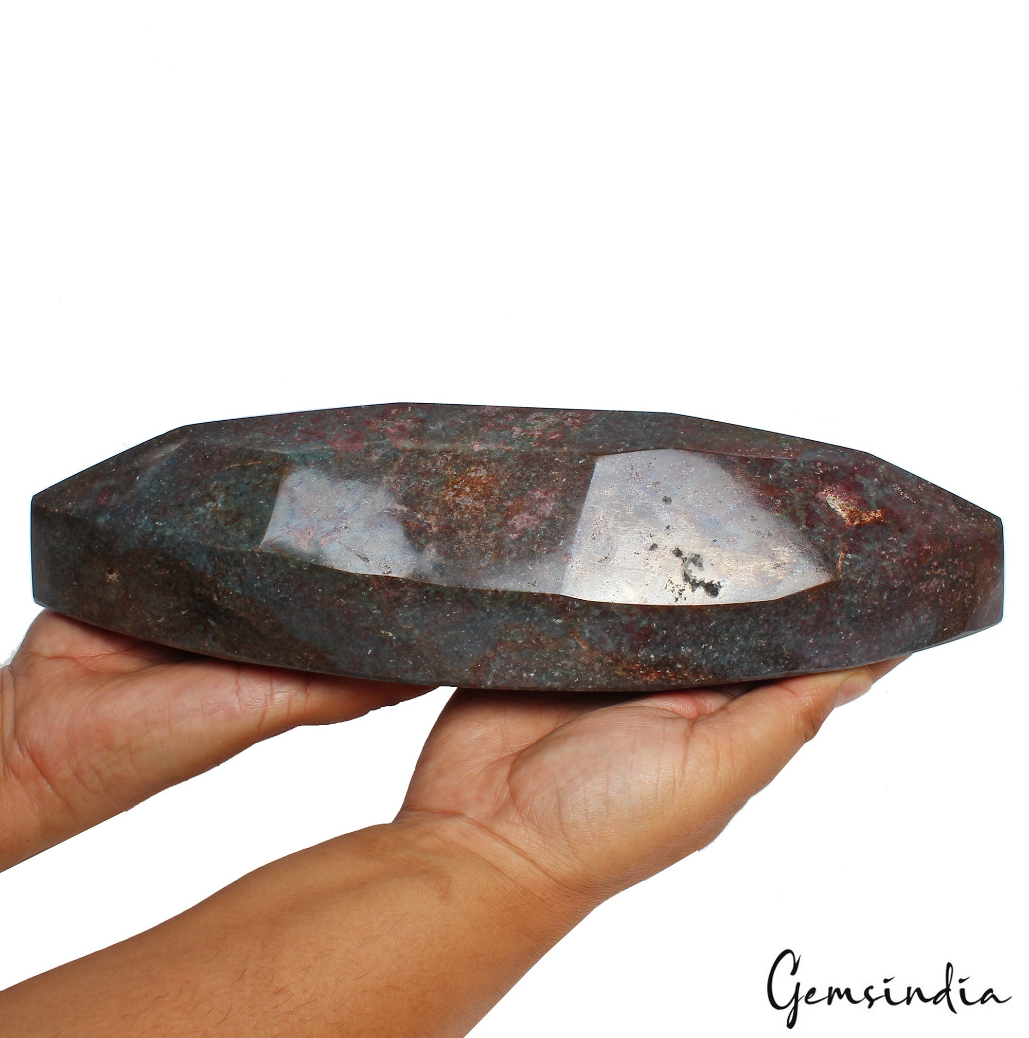 3.7 kg Natural Untreated Ruby Kyanite Marquise Large Gemstone From Madagascar NM