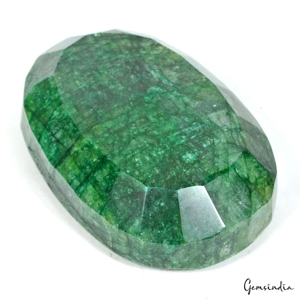 4090 Cts Natural Emerald Oval Cut Earth mined Museum Grade Gemstone with Stand