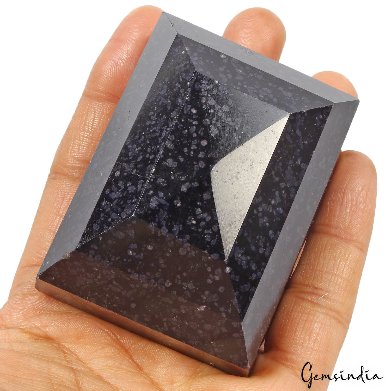 Certified 2100 Ct Natural African Blue Sapphire Baguette Cut Huge Size Loose Gem