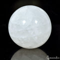 2900 Cts Natural Smooth Polished White Quartz Crystal Healing Sphere/Ball ~ 3"