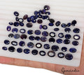 Blue Sapphire Lot, Loose Gemstone, Color Enhanced — 70 Pieces, 6mm to 10mm, 150.00 Ct, Madagascar