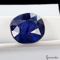7.50 Cts Natural Ceylon Royal Blue Sapphire Cushion Cut Precious Gem For Ring