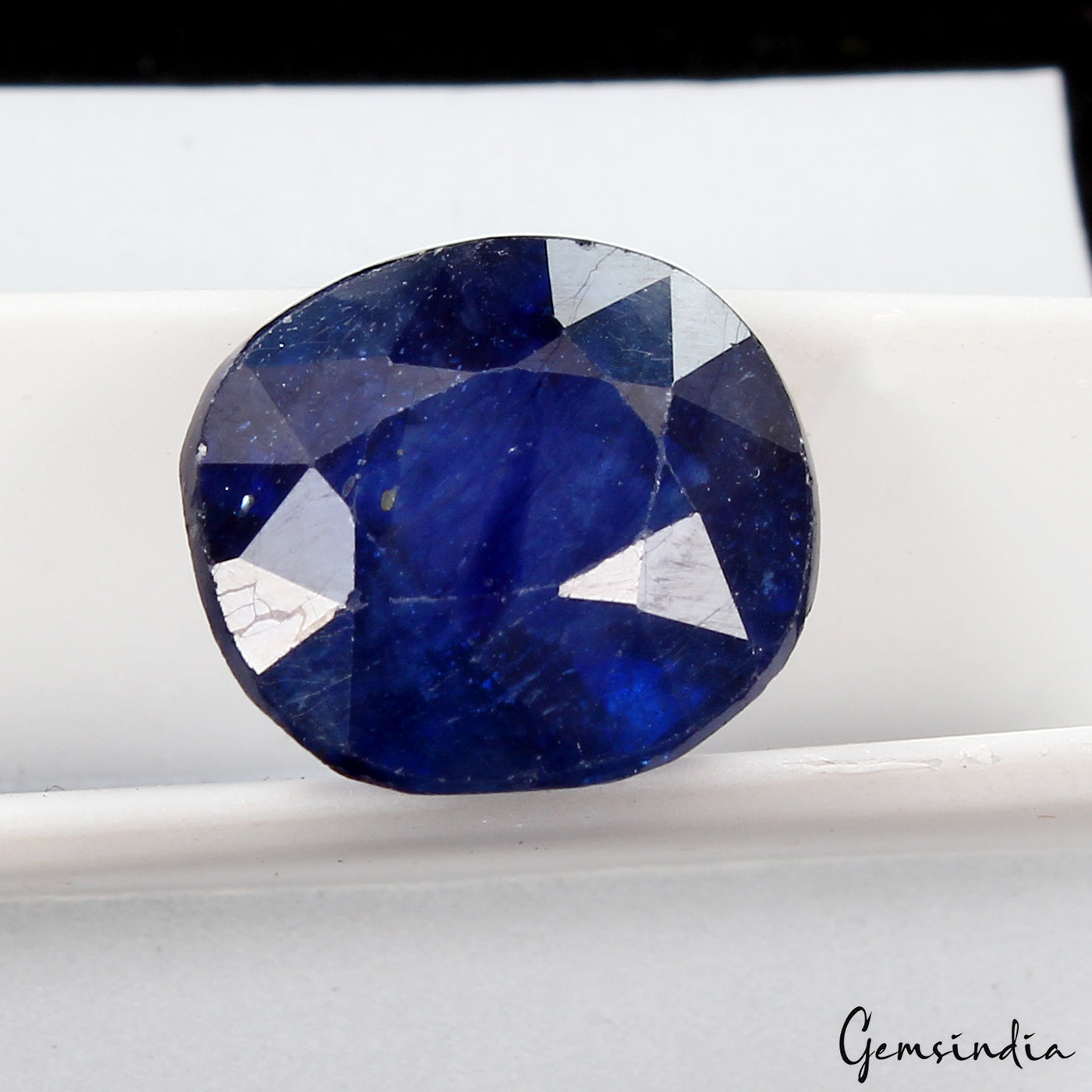 7.50 Cts Natural Ceylon Royal Blue Sapphire Cushion Cut Precious Gem For Ring