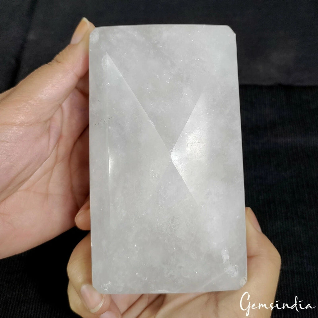 4775 Ct Natural Untreated White Quartz Crystal Octagon Cut Museum Size Loose Gem
