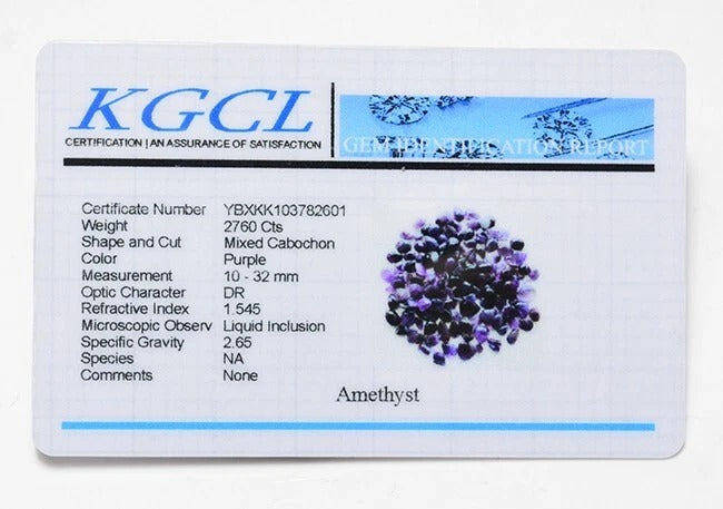 2760 Ct Natural Amethyst Loose Brazilian Cabochon Certified Wholesale Gemstones