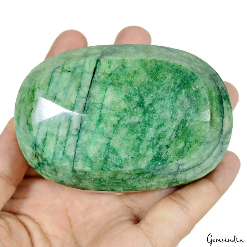 Natural Green Brazilian Emerald Oval Faceted Earth Mined 1900 Ct Huge Gemstone