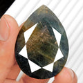 Certified 340 Cts Natural Untreated Blue Brown Sapphire Earth Mined Loose Gem