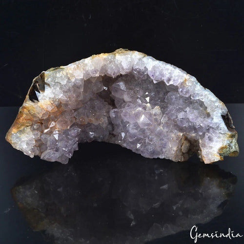 Amethyst Crystal Cluster, Untreated — 7x4x3.5 Inches, 0.830 Kg (4150 Ct), Uruguay
