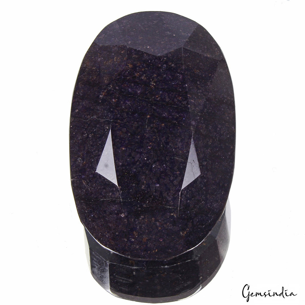 2240 Ct Natural Blue Sapphire Oval Cut Faceted Earth Mined Huge Size Loose Gems