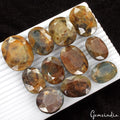 2970 Ct Natural Brown Untreated Sapphire Mix Faceted Loose Wholesale Gems~11 Pcs