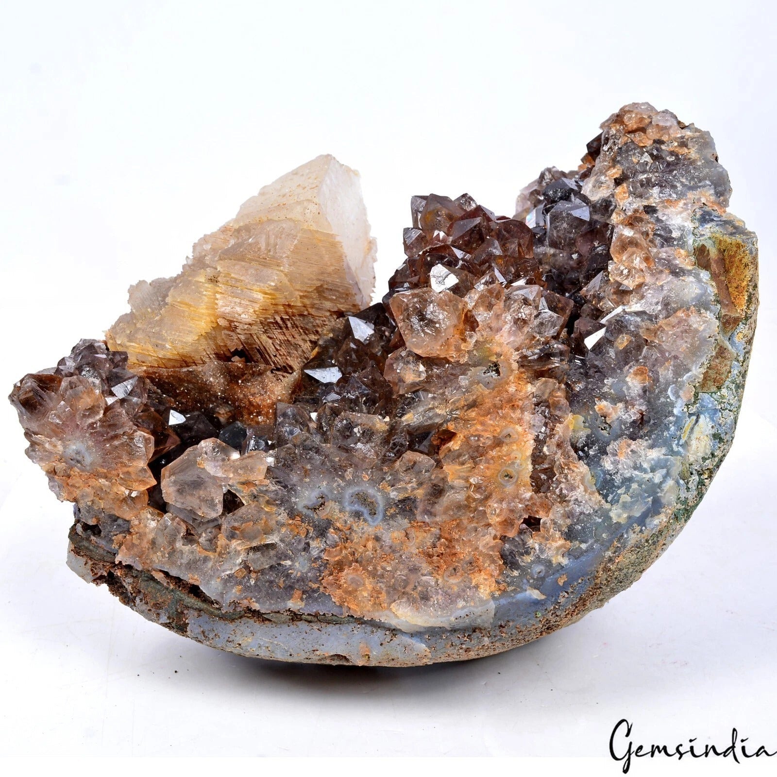 2.5 Kilo Natural Amethyst Geode Rock Cluster Quartz Crystal Healing Mineral Gem