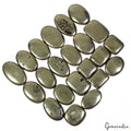 1150 Ct/22 Pcs Natural Untreated Peru Apache Gold Pyrite Mix Cabochon Gemstones