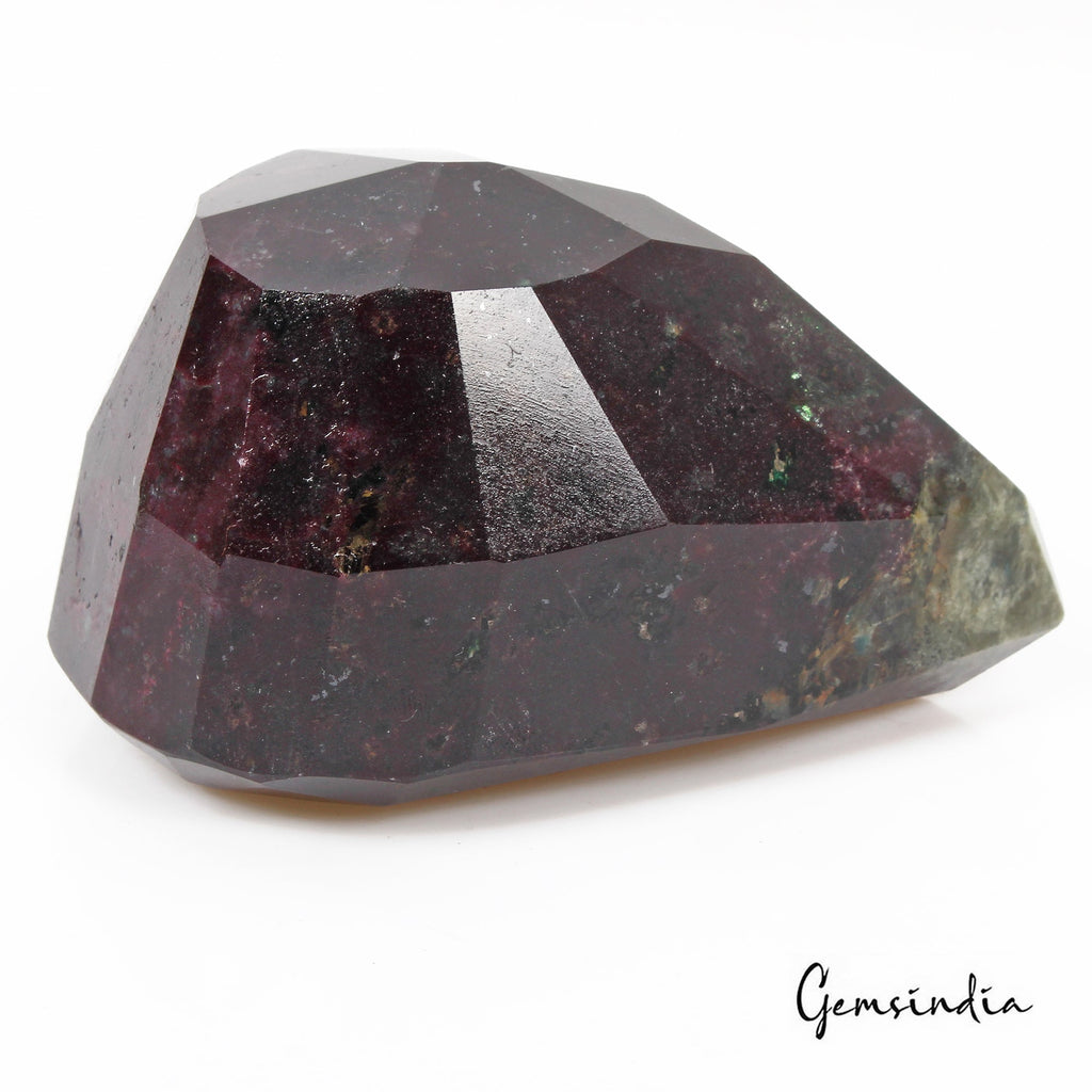 RARE 810 Gram Natural HUGE Untreated Dark Red Ruby Pear Cut Museum Size Gemstone