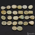 300 Cts/26 Pcs Natural Untreated Green Beryl Aquamarine Mix Cut Gems For Jewelry