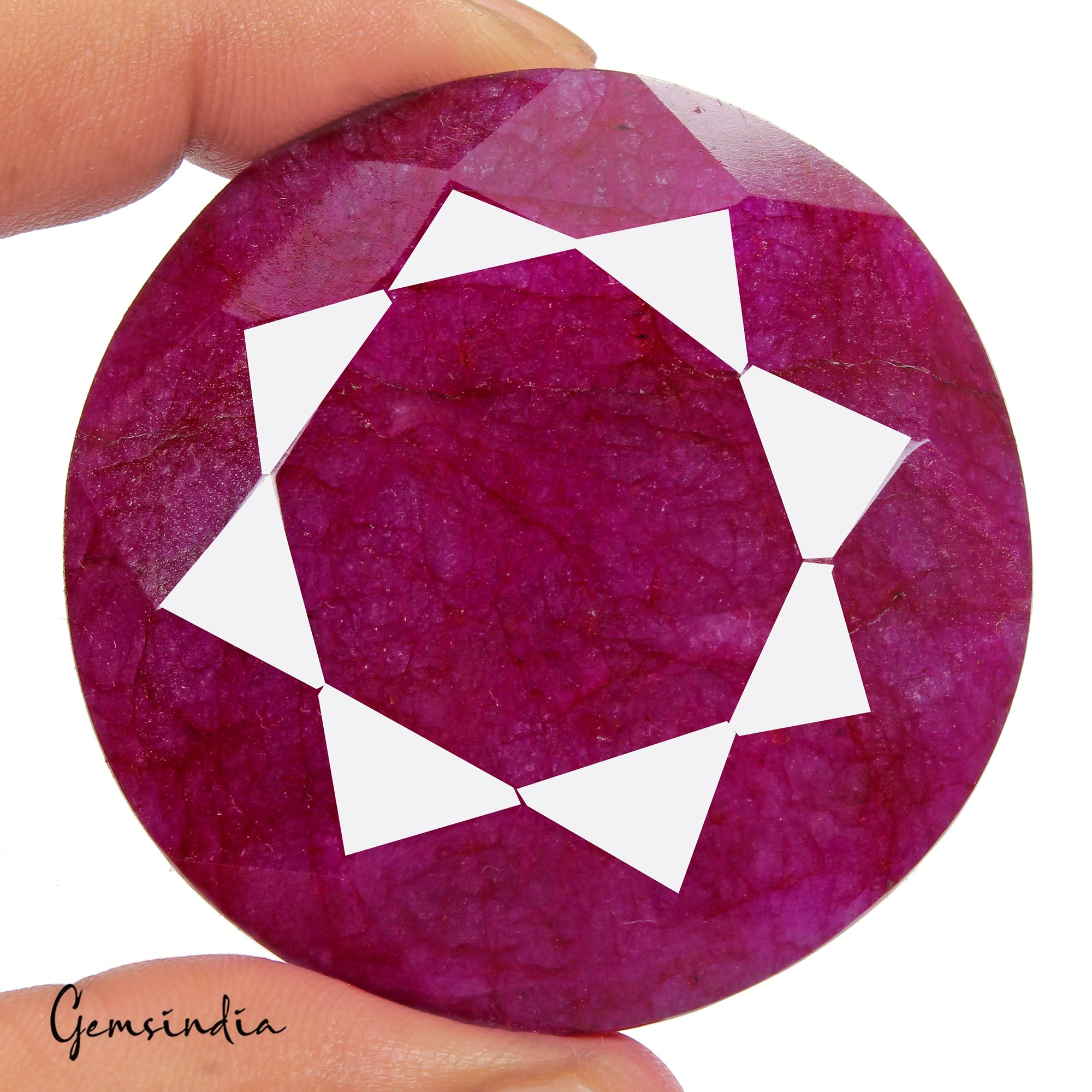 630 Ct Pink Red Beryl Bixbite Round Cut Faceted Earth Mined USA Loose Huge Gems