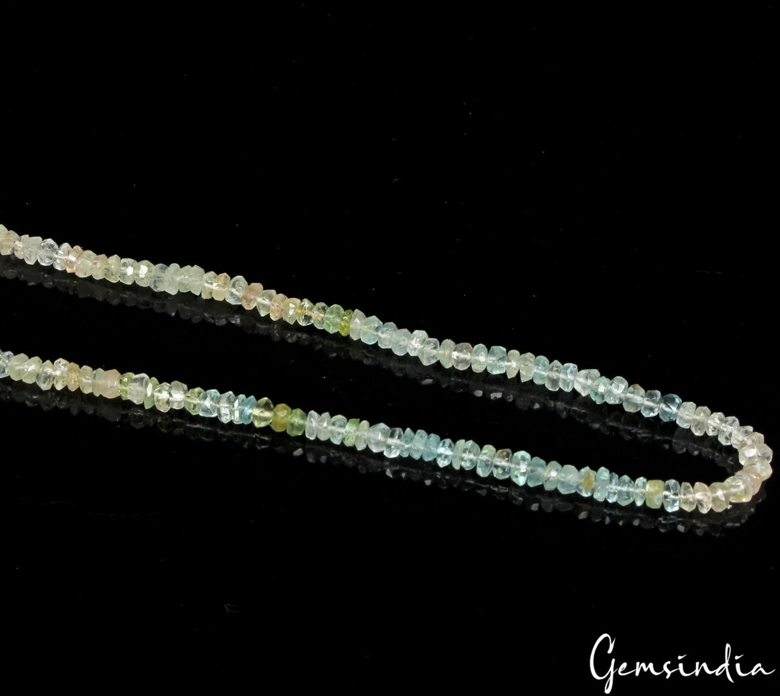 Aquamarine Loose Gemstone, Untreated — 3mm, 27.00 Ct, Brazil