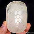 White Quartz Loose Gemstone, Untreated — 81x51x22 mm, 980 Ct
