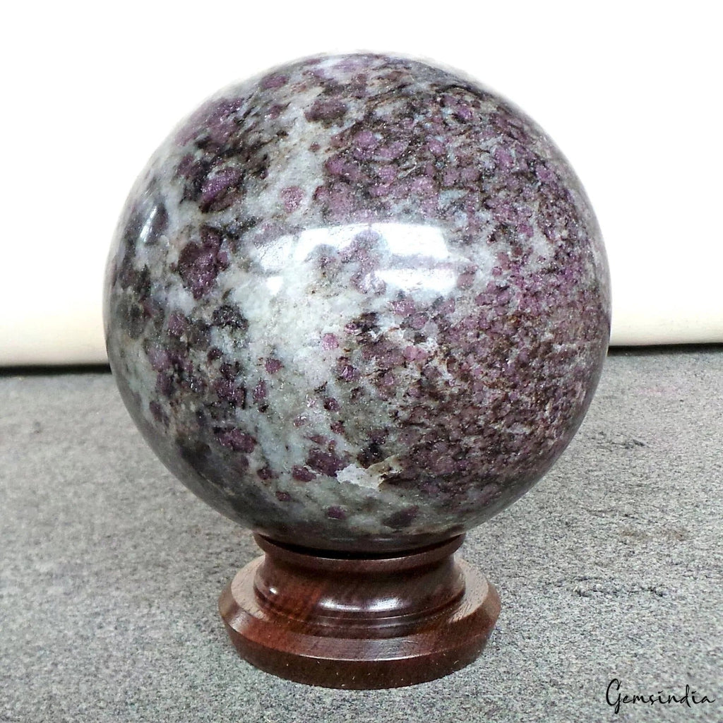 5" Large Spinel in Matrix Crystal Healing Reiki Gemstone Decor Sphere 3.3 Kilo