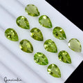 12 Pcs Natural Peridot 10x6mm Finest Green Oval Cut Unheated Sparkling Gemstones