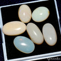 Australian Opal Cabochon, Oval Cabochon, Untreated — 12mm to 16mm, 26.50 Ct, Australia