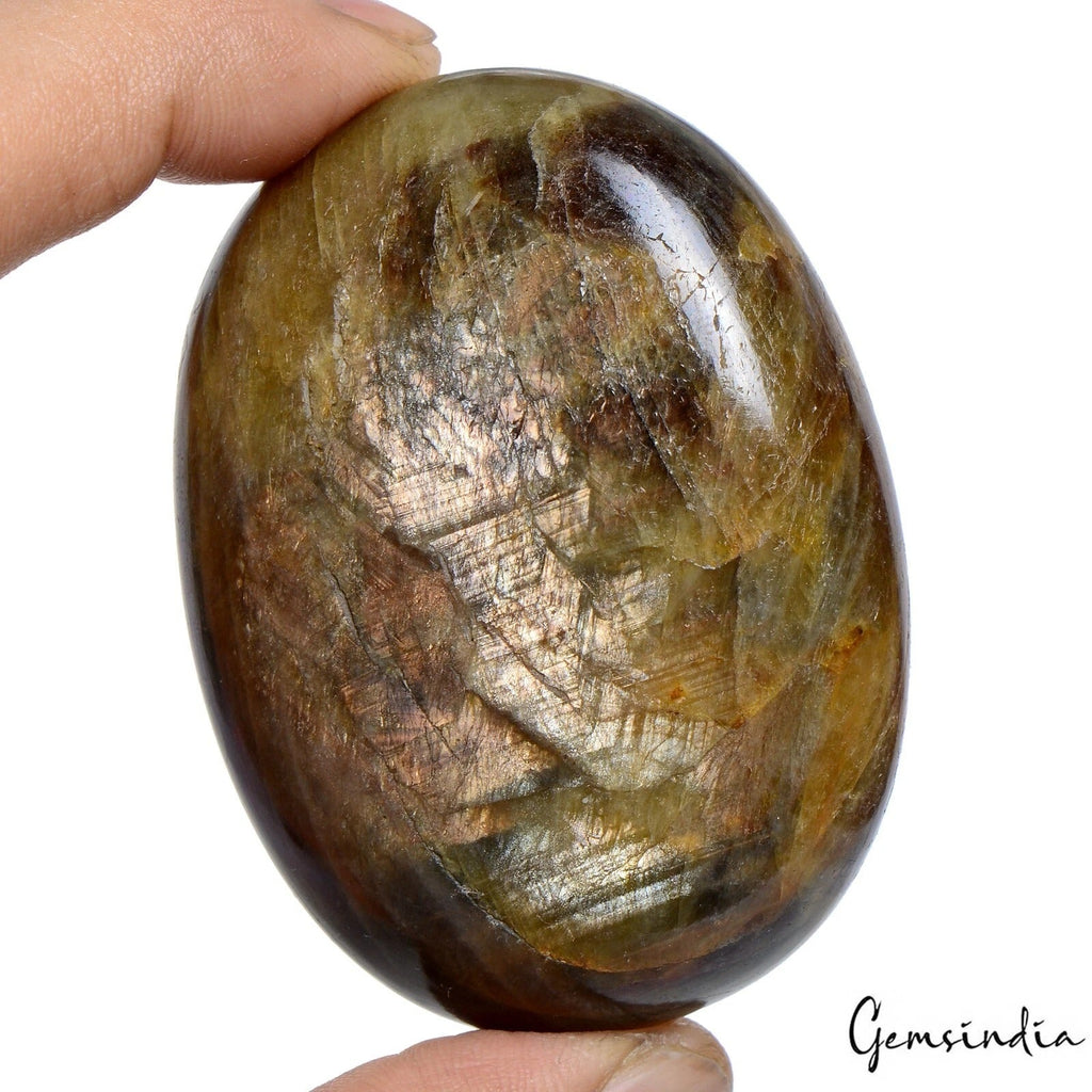 750 Ct Natural Untreated Brown Sapphire Oval Cab Earth Mined Huge Loose Gemstone