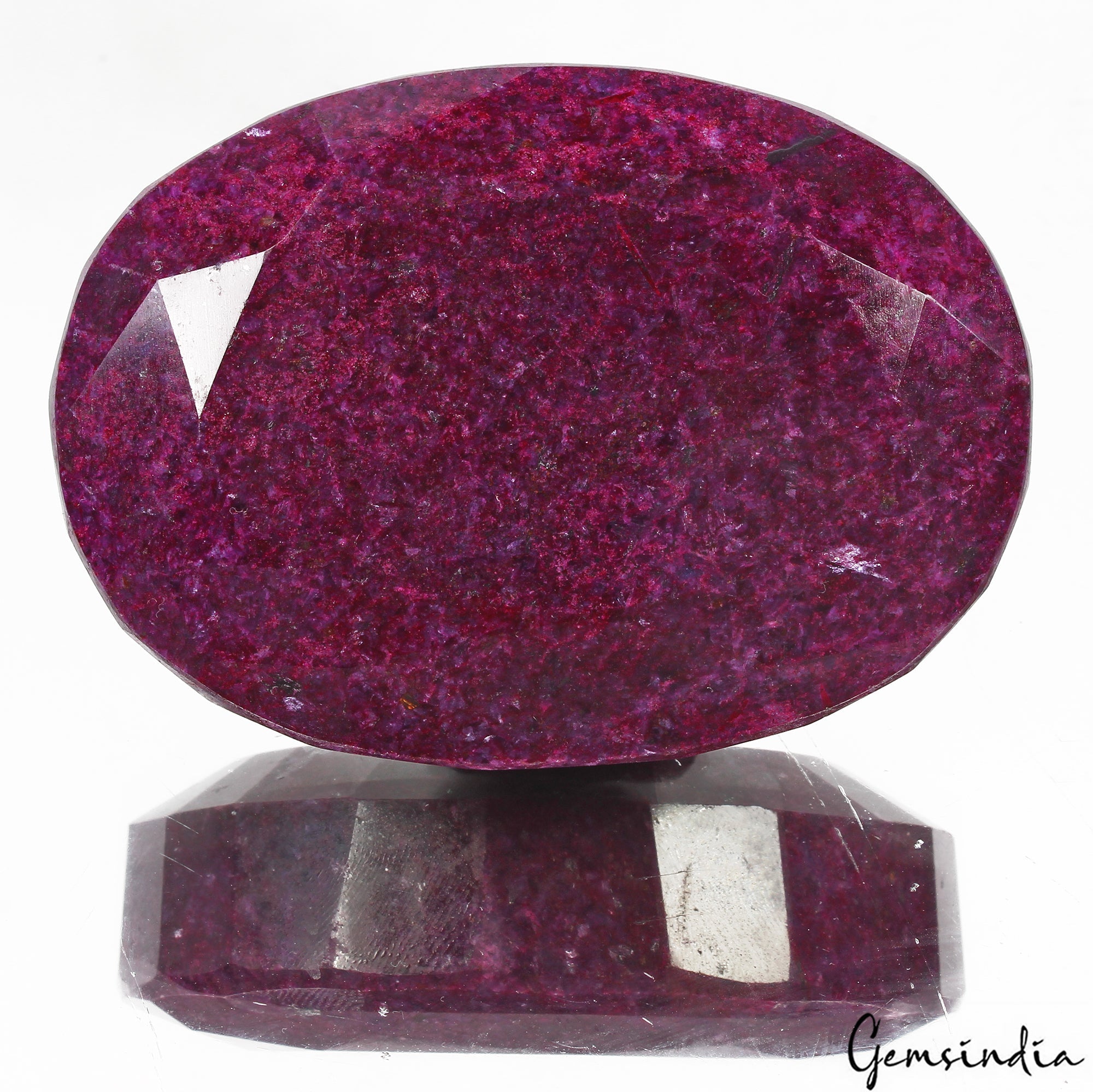 1530 Cts Natural African Pink Red Ruby Oval Cut Huge Size Loose Museum Size Gem